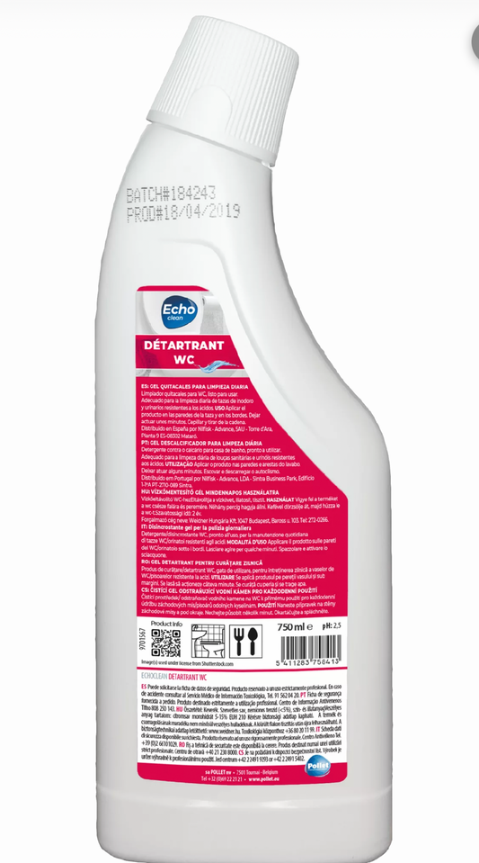 Gel wc 750 ML