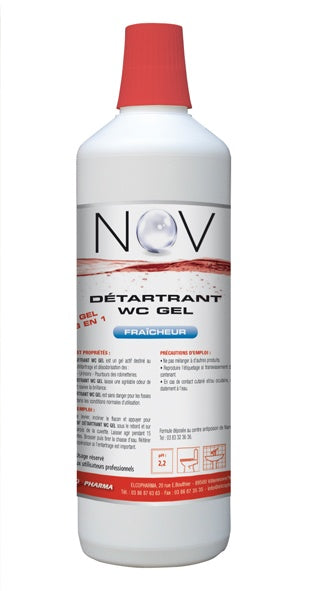 Gel WC détartrant polyvalent-flacon 1L